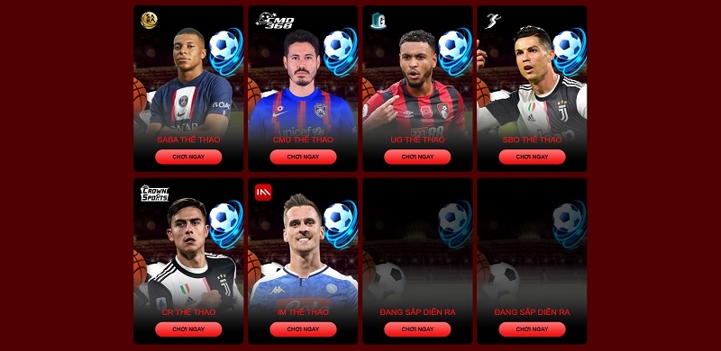 Sảnh Thể Thao 2Hello88 đa dạng hấp dẫn