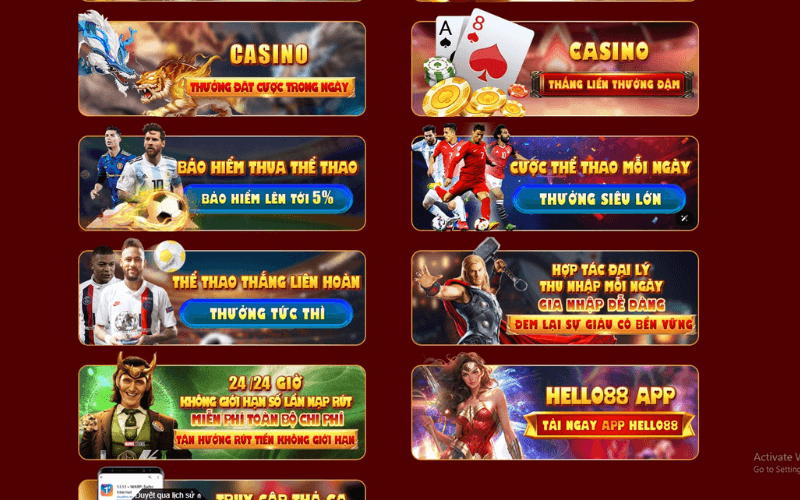 Khuyến mãi 2Hello88